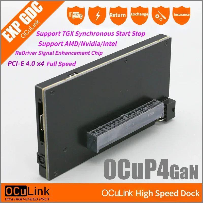 External Gpu Dock Pcie 4.0 Oculink - OCuP4GaN OCuLink GPU Dock Case w