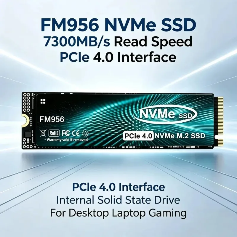 Original FM956 M.2 2280 NVMe S - M.2 Nvme 4Tb Pcie 4.0 Ssd recension och pris