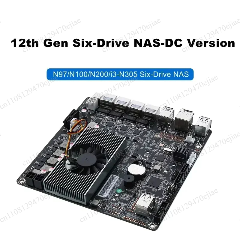 N100 6-Bay NAS Motherboard Min - Nas Motherboard N100 6 Sata recension och pris