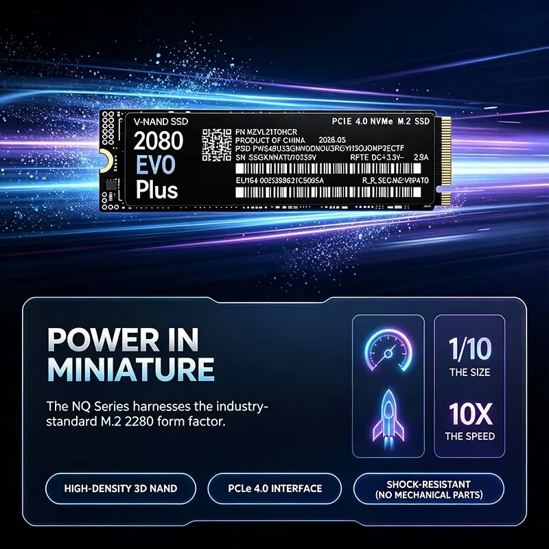 2080 EVO Plus M.2 NVMe 2280 PC - M.2 Nvme 4Tb Pcie 4.0 Ssd recension och pris